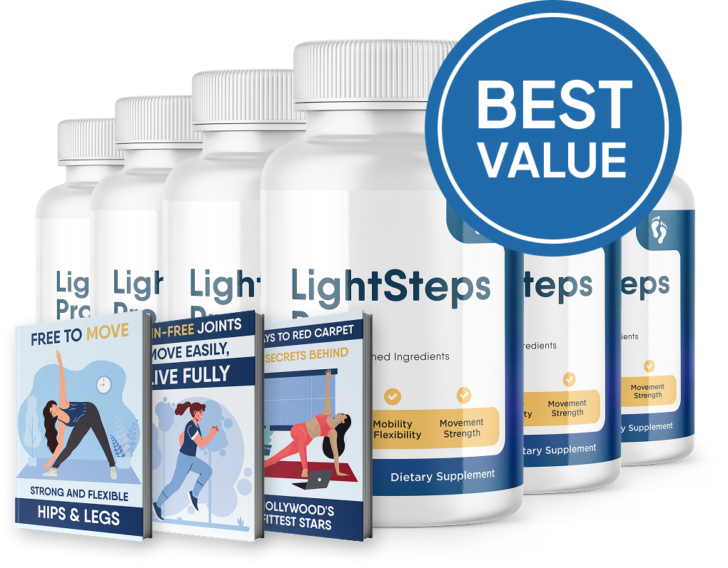 LightSteps Pro™ 6 bottles — best value